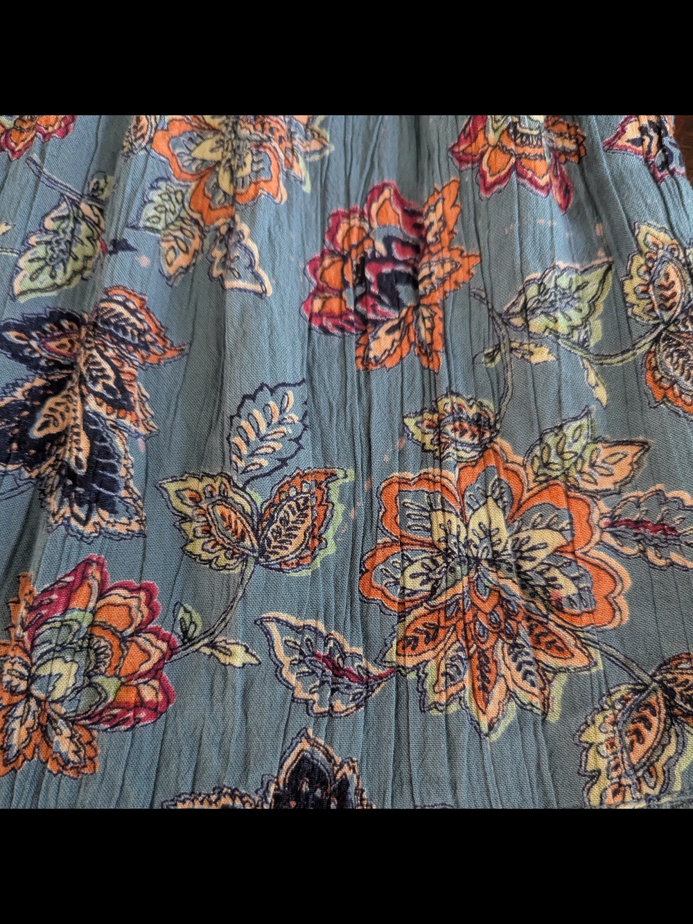 Milkmaid Renaissance Puff Sleeve Floral Tiered Maxi Dress Cottagecore Fairy Boho - Picture 9 of 11